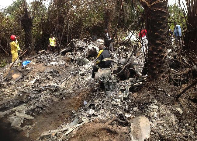 Un avion guinéen se crashe aux abords de Monrovia